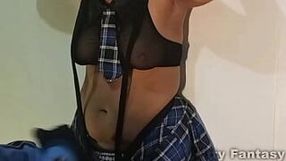 Удар в живот Китти Фэнтези - порно видео