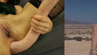 Это никогда не поместится во мне! Огромный дилдо, подборка - порно видео