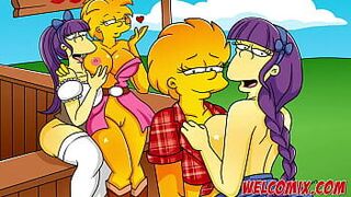 К черту палатку! Спрингфилдский карнавал начался! Симпсоны, Симпсоны порно - порно видео