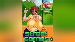 Уличные игры - порно видео