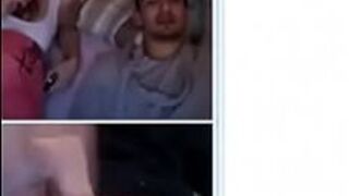 реакция горячая норвегия пара перед вебкамерой - порно видео