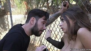 Босс мафии трахает в анал связанную красотку - порно видео