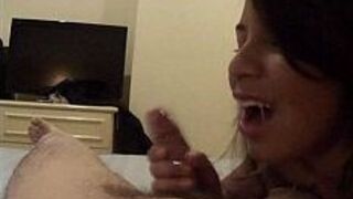 Алинне Брандао и минет! - порно видео